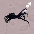 Black living slime