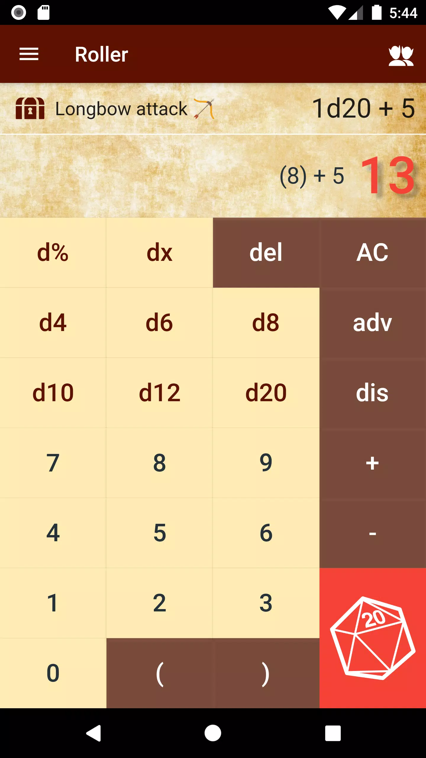 Group RPG Dice Roller for Android - APK Download