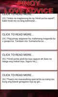 Poster Pinoy Love Advice