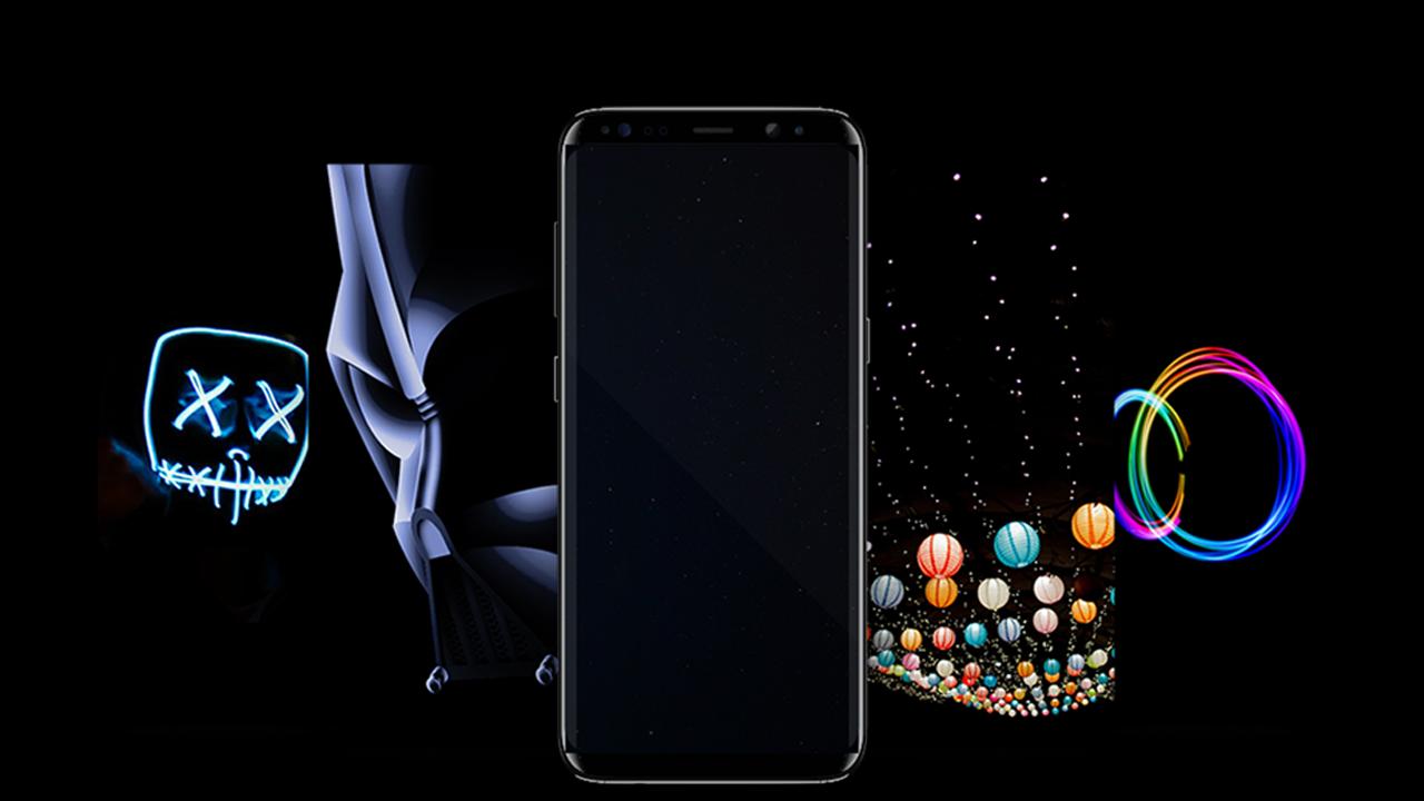 Black Wallpaper Amp Dark Marbre Lockscreen In Hd For Android