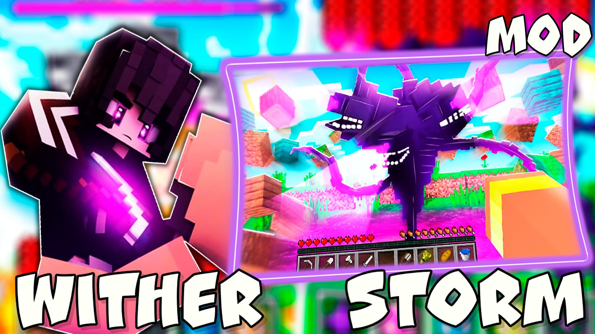 CRIANDO O WITHER STORM NO MINECRAFT 