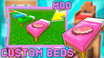 Mod Fancy Beds for Minecraft پوسٹر