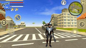 Black Spider Spider Hero Games 截图 1