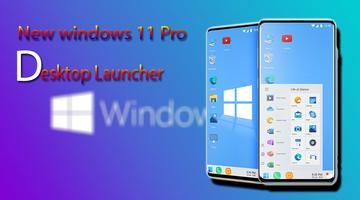 Windows 10 Pro, Windows 11 pro & desktop launcher Affiche