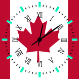 Canada Time Zones Clock
