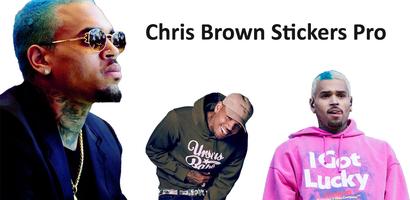 Chris Brown Stickers Pro Cartaz