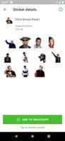 Chris Brown Stickers Pro imagem de tela 2