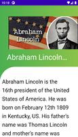 Abraham Lincoln Quotes Bio Pro screenshot 1