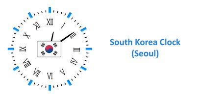 South Korea Clock(Seoul) poster