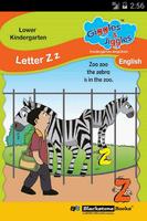 Letter Z for LKG Kids Practice Poster