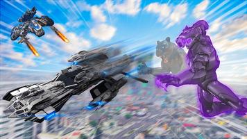Flying Panther Superhero city Ekran Görüntüsü 2