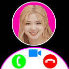 Rose Kpop BLackpink Video Call biểu tượng