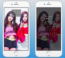 BlackPink Ice Cream Lock Scree اسکرین شاٹ 3