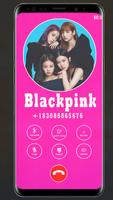 Blackpink Call You - Fake Video Call Black Pink الملصق