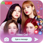 BLACKPINK Fake Video Call Game icon