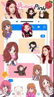 Black Pink Stickers & Photo Editor For Blink capture d'écran 3