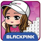 Black Pink Pixel Art - Colorin-icoon
