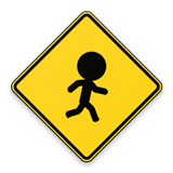 Jaywalking Stickman icône