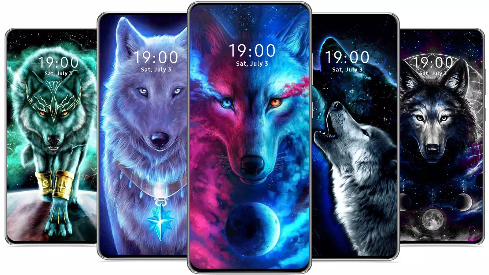 Tải xuống APK  Hình nền sói đen cho Android