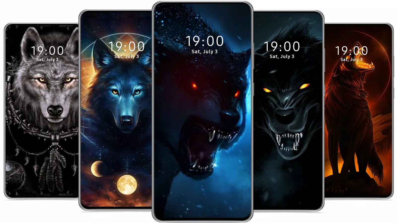 Tải xuống APK  Hình nền sói đen cho Android