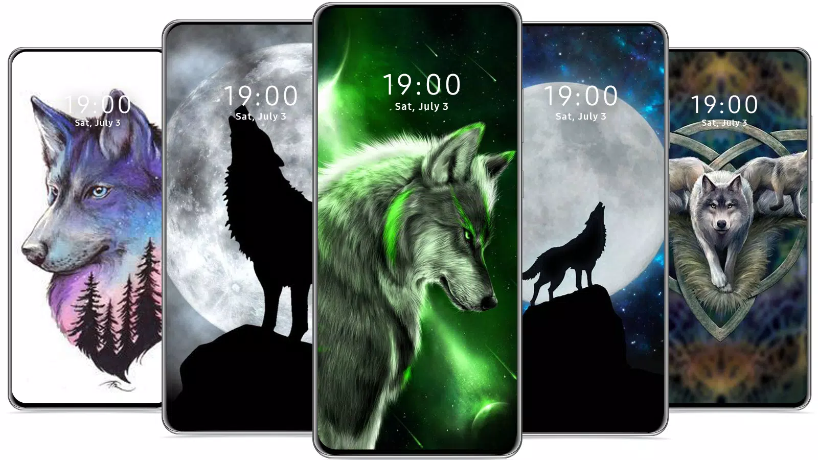 下载 黑狼壁纸的安卓版本