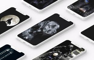 Black Wallpaper plakat
