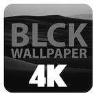 Черные обои HD, 4K иконка