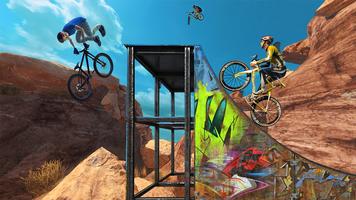 BMX Bike Cycle Game Death Road syot layar 1