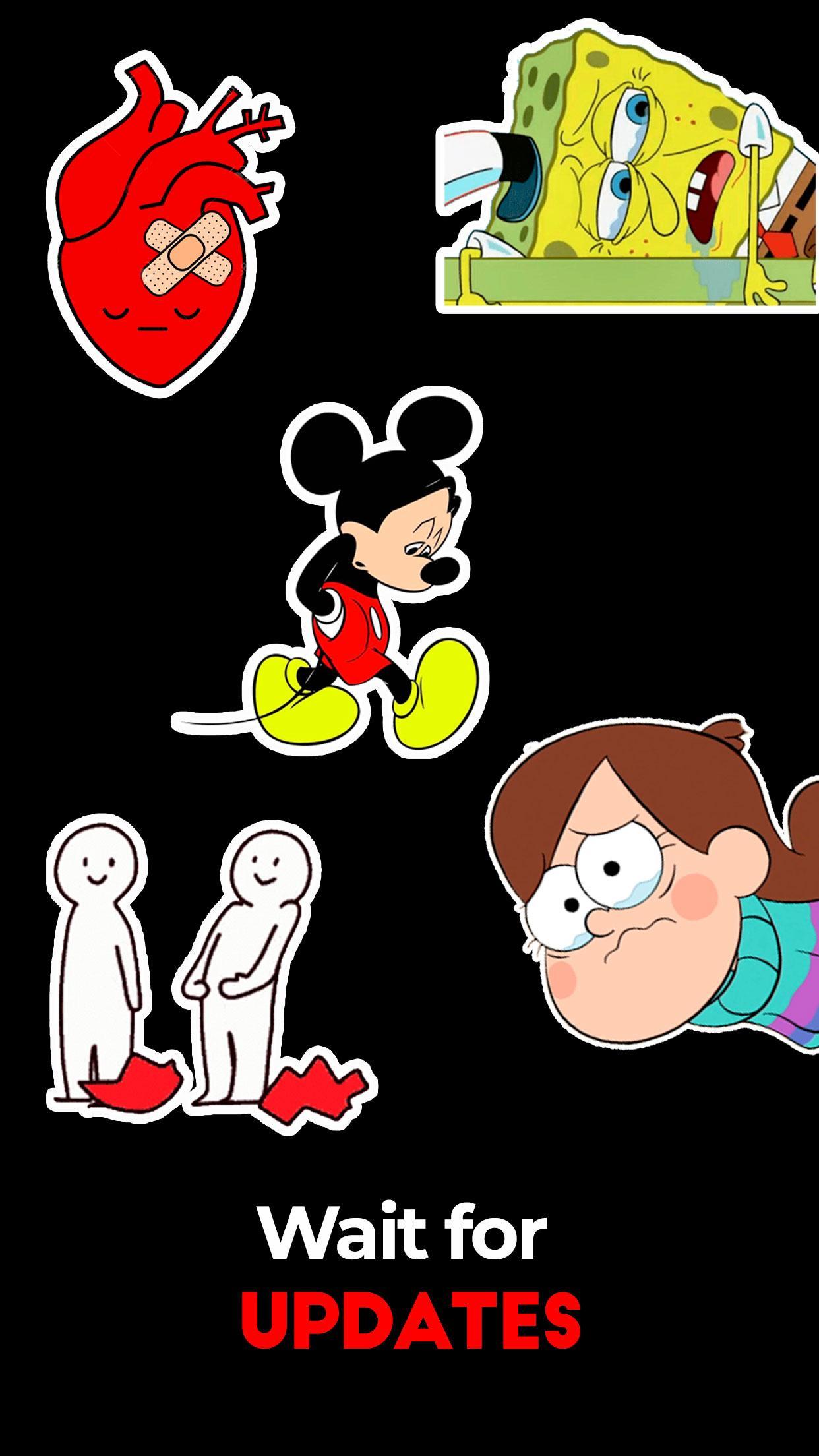 Sad love Stickers for Whatsapp WAStickersApps 2020 for ...