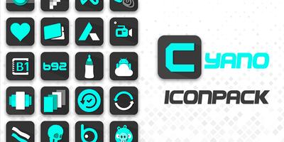 Cyano - Icon pack скриншот 1