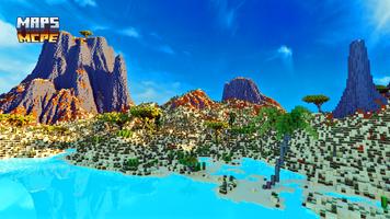 Maps for Minecraft PE постер