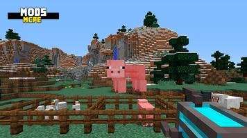 Mods for Minecraft PE الملصق