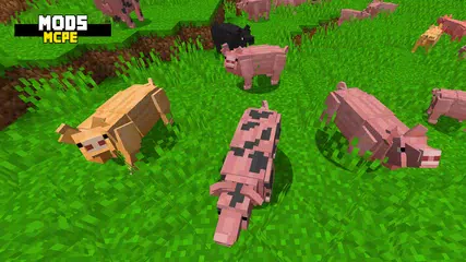 Descargar XAPK de Mods for Minecraft PE: Mobs