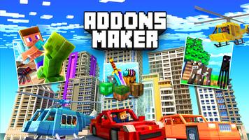 Addons Maker for Minecraft PE โปสเตอร์