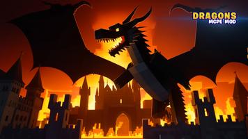 DRAGON Mods for Minecraft PE poster