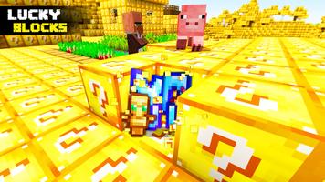 Lucky Block Mod for Minecraft poster