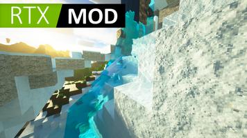 Шейдеры RTX для Minecraft постер