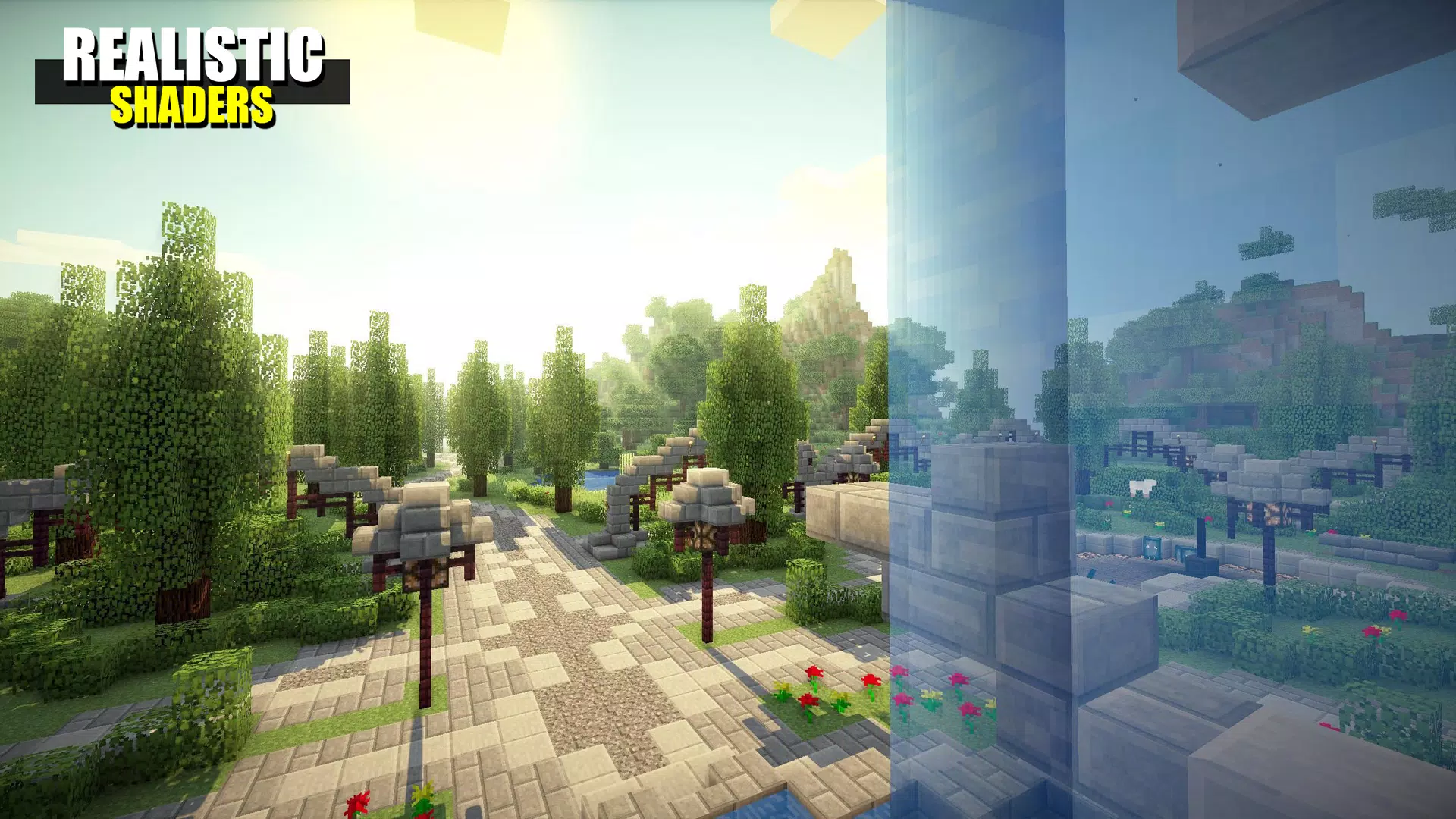 Realistic Shader Mod Minecraft for Android - Download