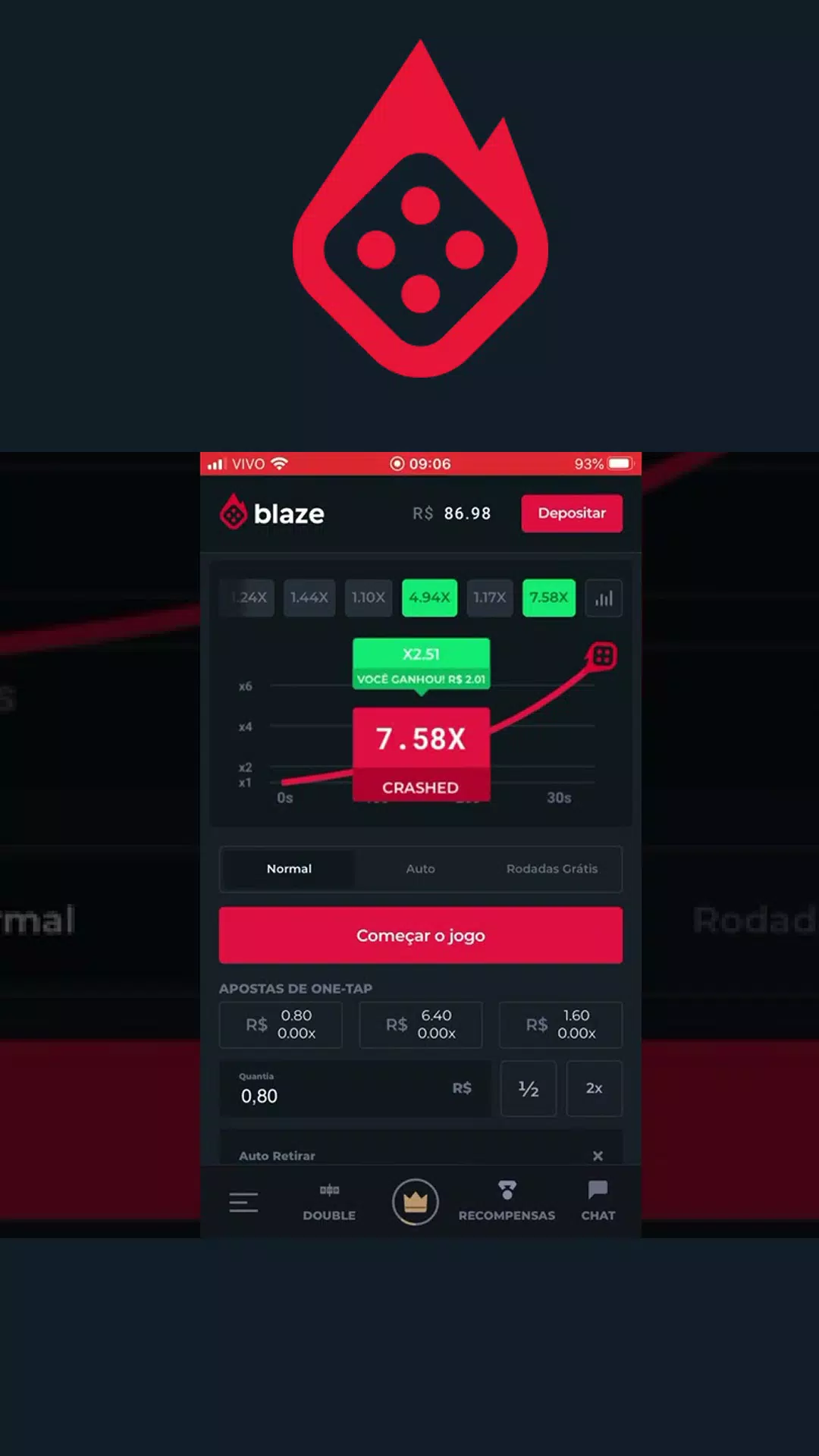 Blaze Apostas App: como baixar e usar o joguinho do foguete?