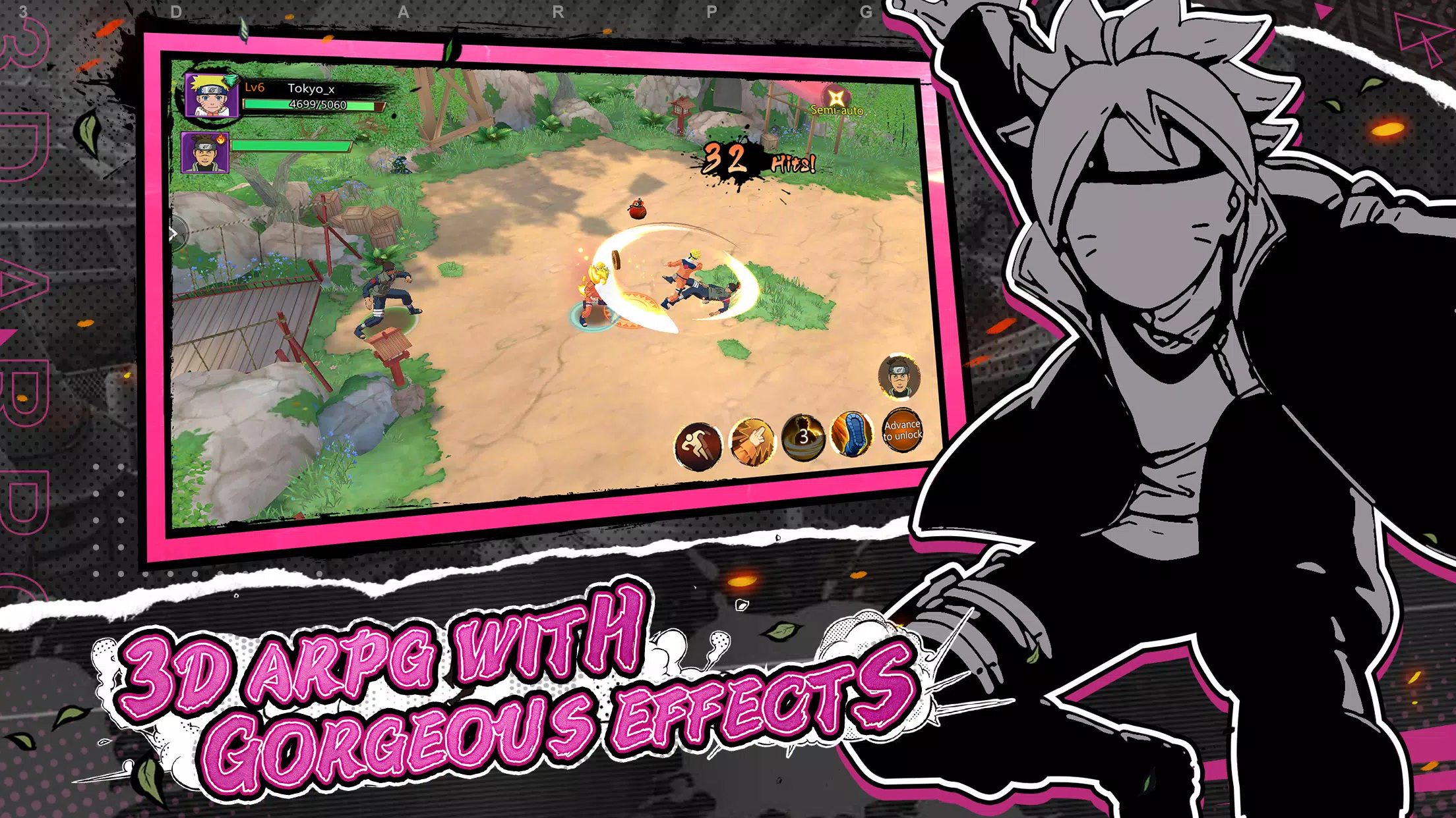 Blazing Storm  NOVO NARUTO ONLINE MOBILE PARA ANDROID 2023