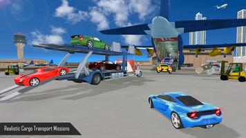 City Airplane Flight Simulator Cargo Transporter Ekran Görüntüsü 2