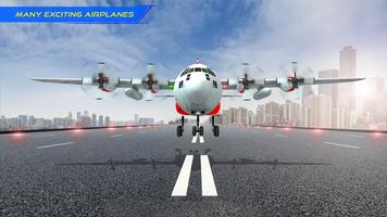 USA Fly Plane Landing Aeroplane Games capture d'écran 2