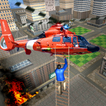 真實城市警察直升機遊戲：救援任務