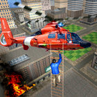 City Police Helicopter Games:  icono
