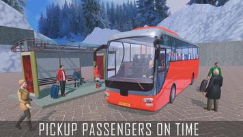 Tourist Coach Bus Uphill Drivi Ekran Görüntüsü 2