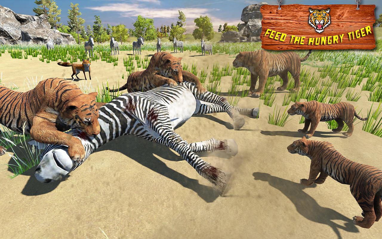 Ultimate Tiger Family Wild Animal  Simulator  Games  for 
