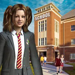 Descargar APK de High School Girl Simulator 2018 Happy Family Games