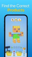 Supermarket Sort 3D: Puzzle الملصق