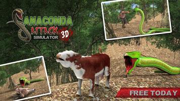 3D Anaconda Attack Simulator ภาพหน้าจอ 3