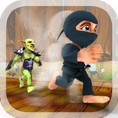 Stickman Ninja Kid Jungle icon